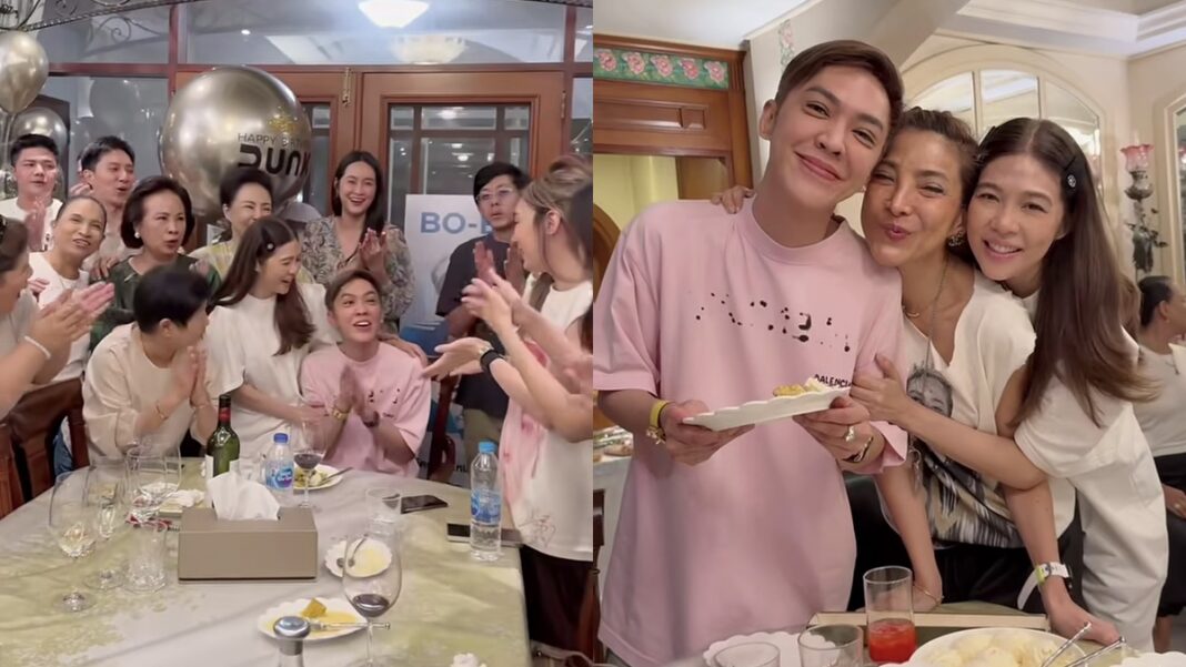 มาแรง! รายล้อมไปด้วยรัก “พี่ดาว-พี่เอ” พี่สาวแห่งชาติจัดงานวันเกิด “ดัง พันกร” สุดเรียบง่าย แต่อบอุ่นหัวใจสุดๆ