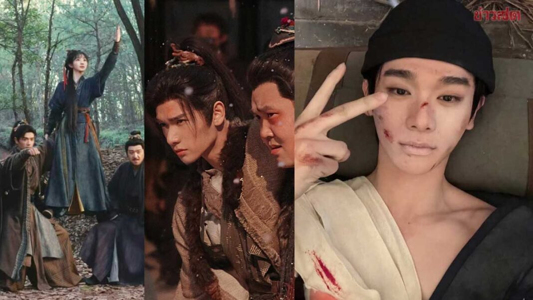 มาแรง! ฮอตแรง นาย กรชิต นักแสดงไทยใน ซีรีส์ดัง ล่าหยก บทบาท หม่านตี้ หน่วยเชือดหมู