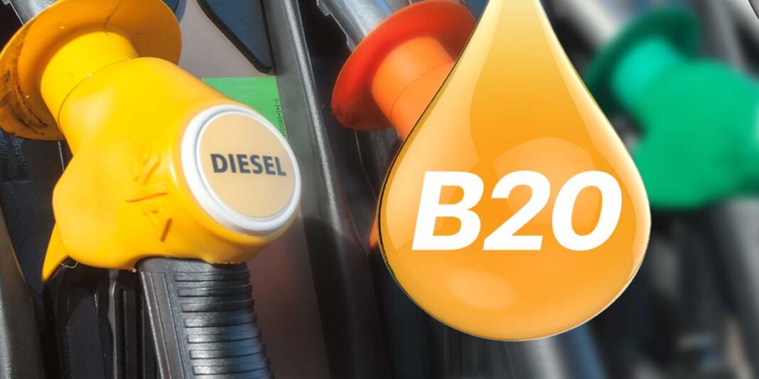 Diesel B20 2026 03 27