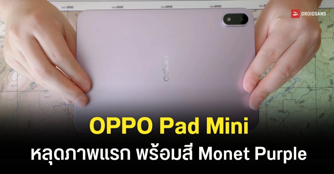 OPPO Pad Mini First Look Leak WEB