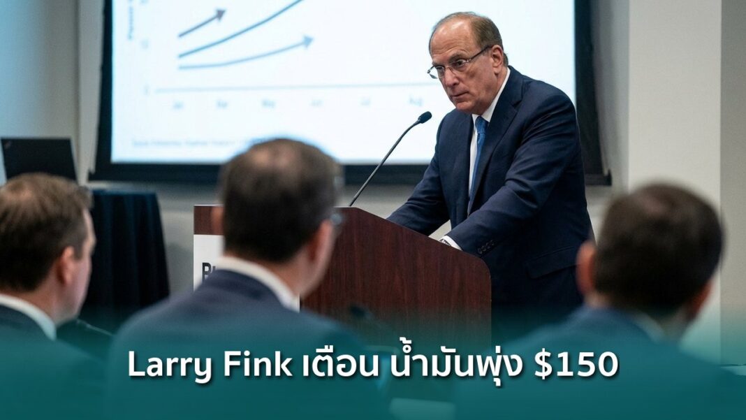 Og Larry Fink Recession Warning Oil 150 Bitcoin Equity Correlation