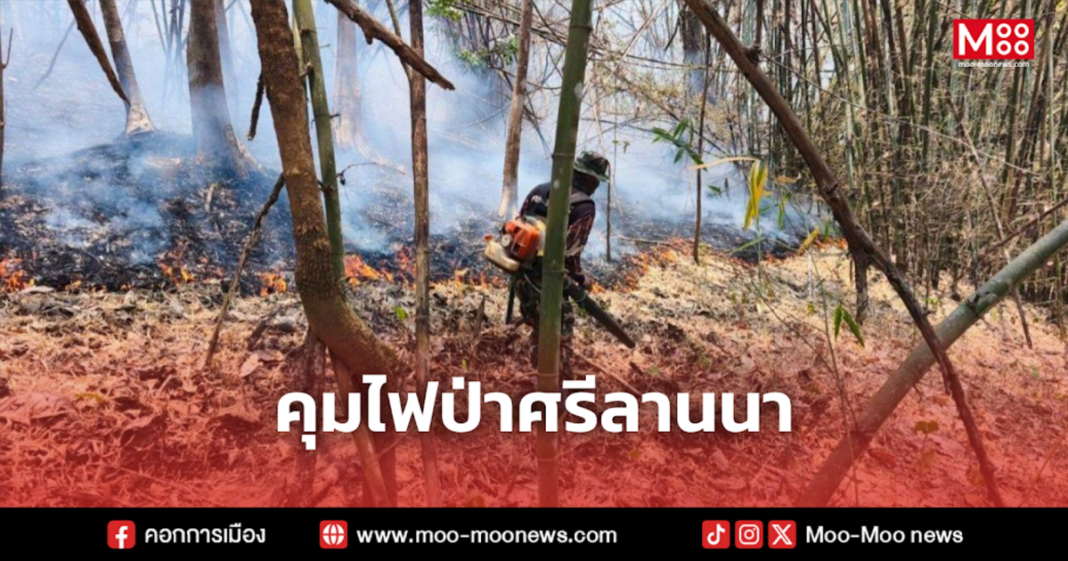 คุมไฟป่าศรีลานนา