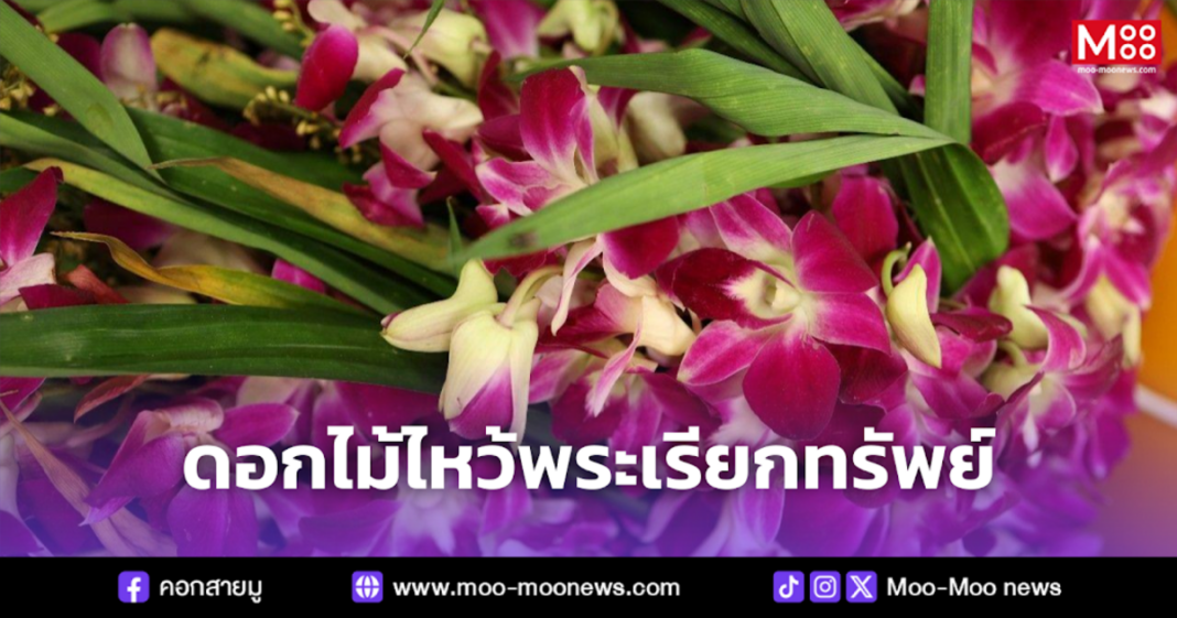 ดอกไม้ไหว้พระเรียกทรัพย์