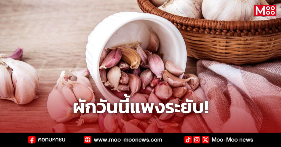 ผักวันนี้แพงระยับ