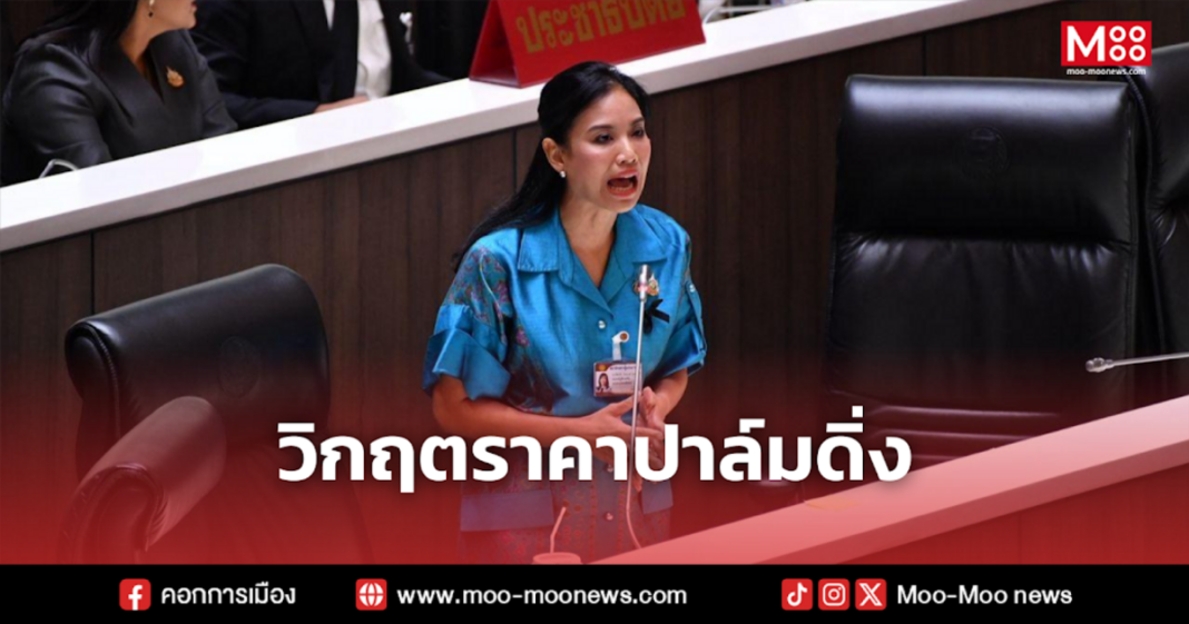 วิกฤตราคาปาล์มดิ่ง