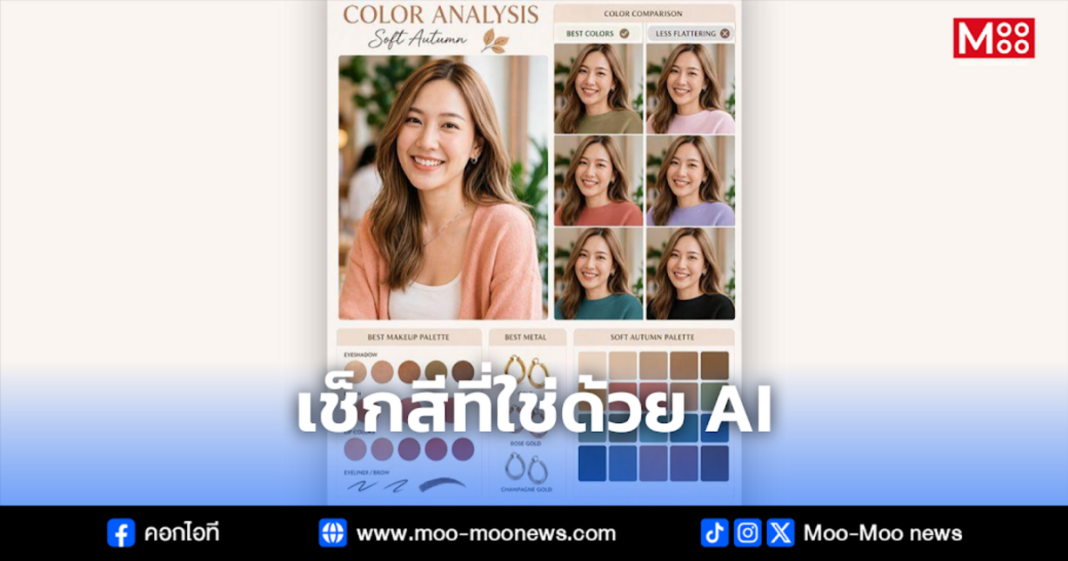 เช็กสีที่ใช่ด้วย AI