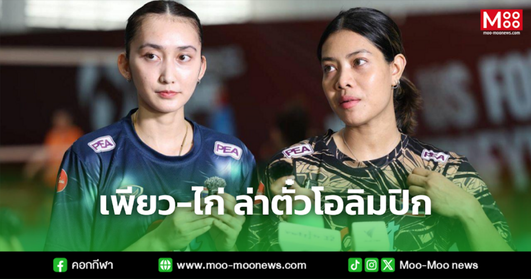 เพียว ไก่ ล่าตั๋วโอลิมปิก