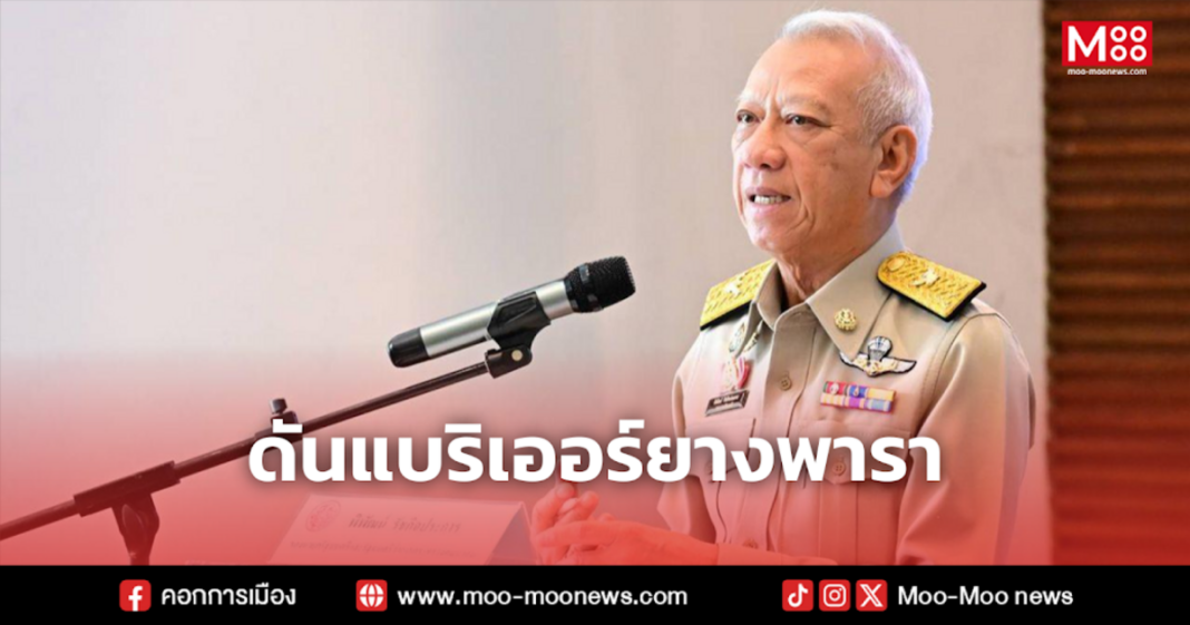 ดันแบริเออร์ยางพารา ดันแบริเออร์ยางพารา