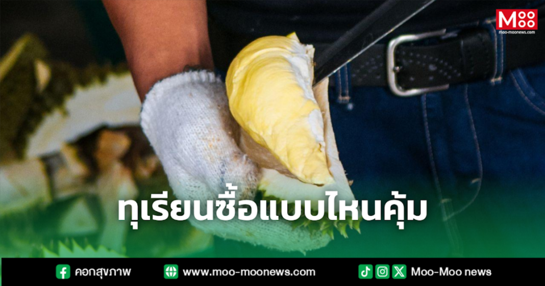 ทุเรียนซื้อแบบไหนคุ้ม ทุเรียนซื้อแบบไหนคุ้ม